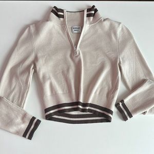 Aritzia Quarter Zip Sweater